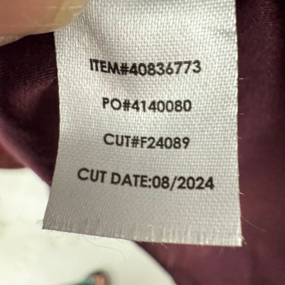 Torrid Burgundy Plaid Trench Coat - Picture 11 of 12